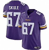Men & Women & Youth Minnesota Vikings #67 Justin Skule Purple 2025 Vapor Untouchable Limited Stitched Jersey,baseball caps,new era cap wholesale,wholesale hats